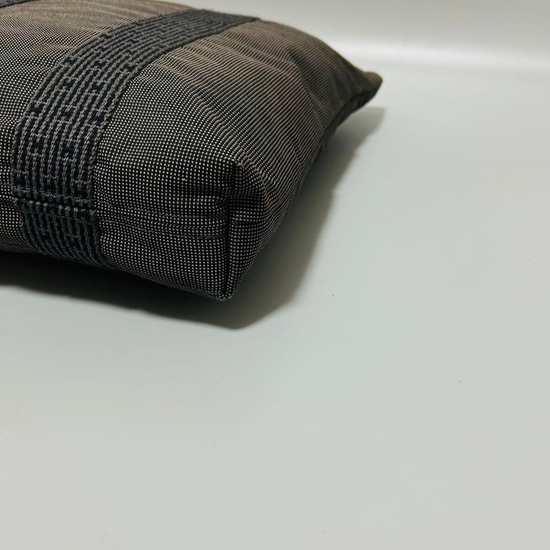 HERMES エルメス トートバッグ エールライン ハンドバッグ グレー