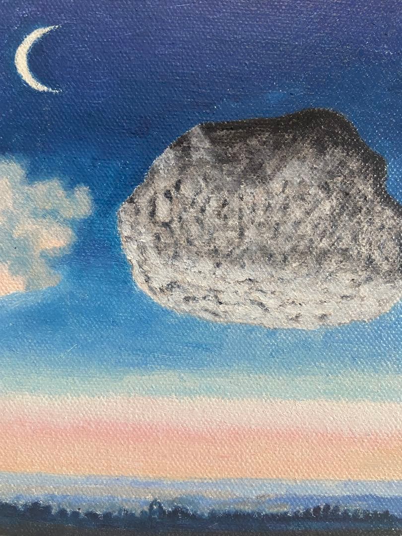 マグリット 肉筆手描きの油絵模写画 アルゴンヌの戦い