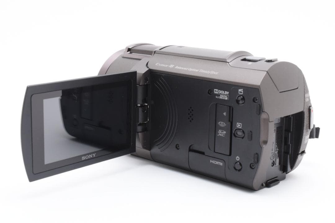 美品 SONY FDR-AX45 ブラウン 4K デジタル ビデオカメラ
