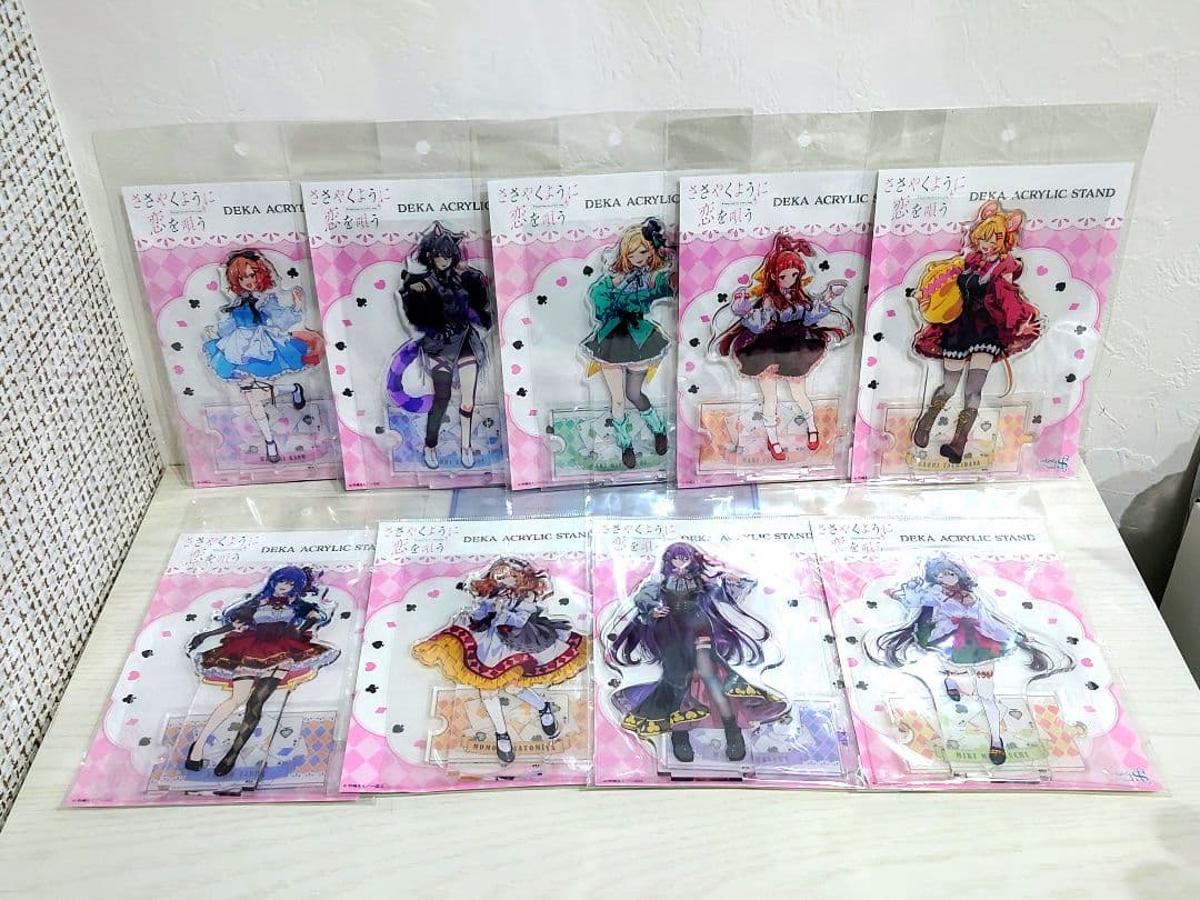 ささやくように恋を唄う ささ恋 アトレ つながるデカアクリルスタンド