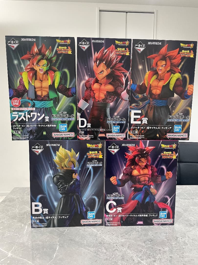 一番くじ　ドラゴンボール　フィギュア豪華５点セット　新品未開封　超サイヤ人