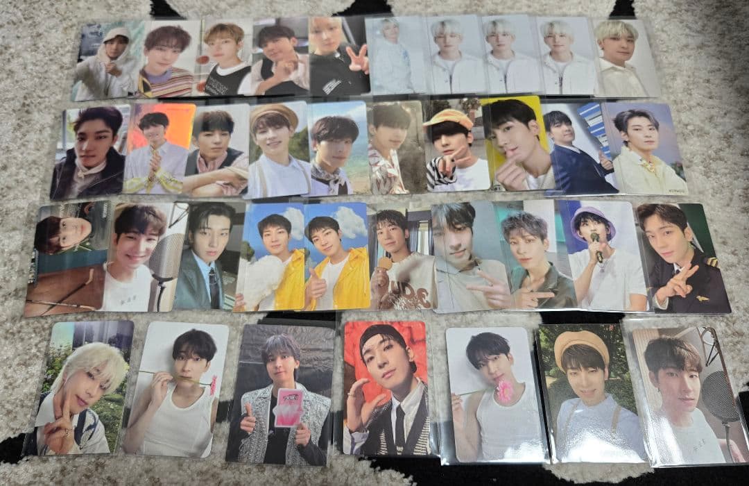 SEVENTEEN ウォヌ グッズ まとめ トレカ約100枚 Carat盤付き