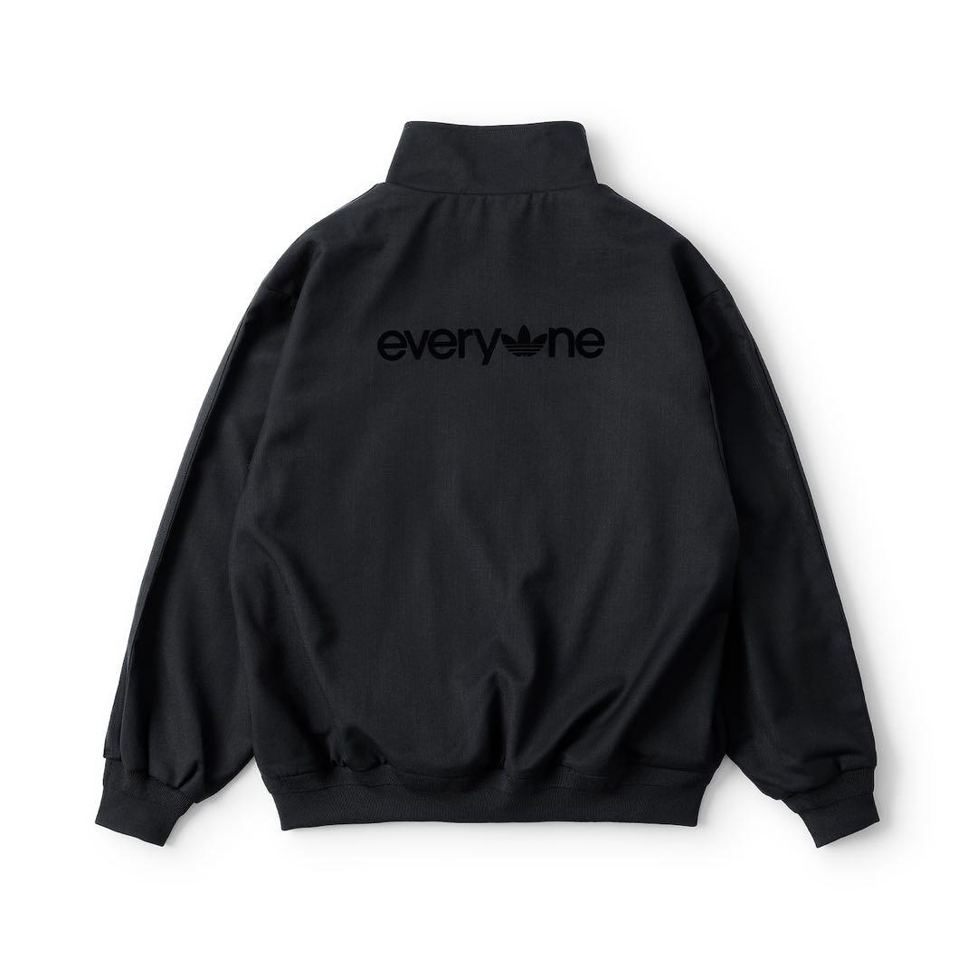 ジャケット・アウター everyone adidas TRACK TOP BLACK XL