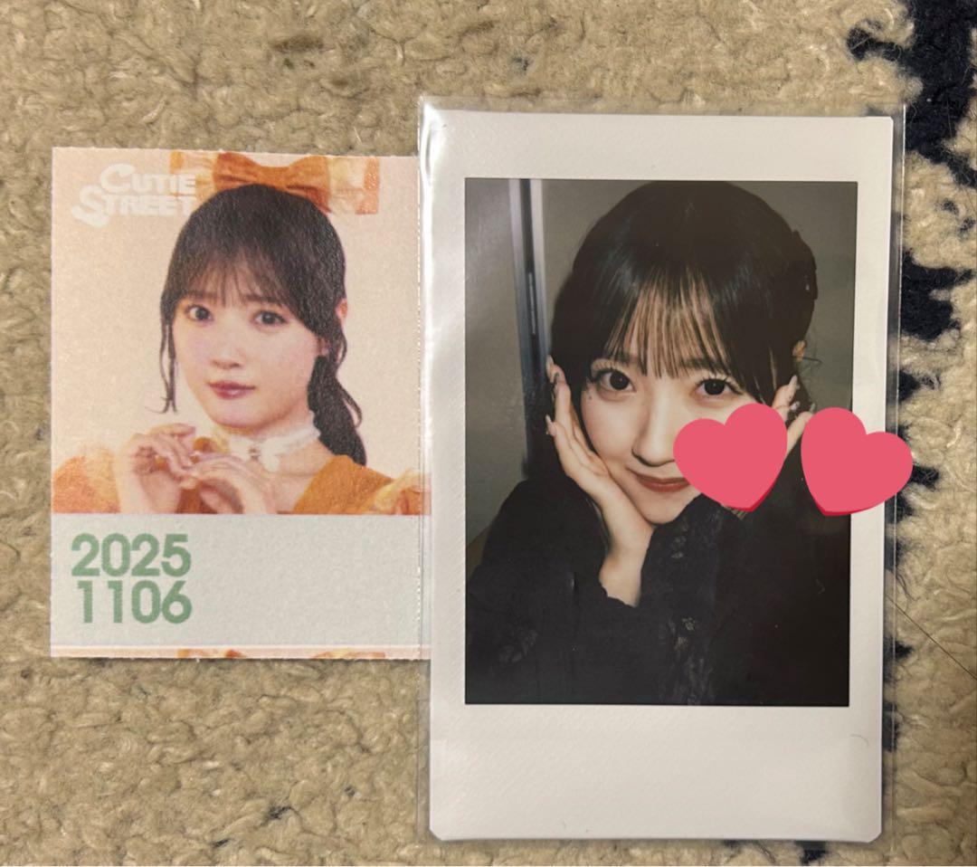 きゅーすと 板倉可奈生誕 川本笑瑠チェキ