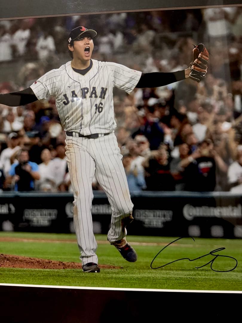 まっつんさん。専用】大谷翔平 WBC特大写真 MLBホログラム ドジャース