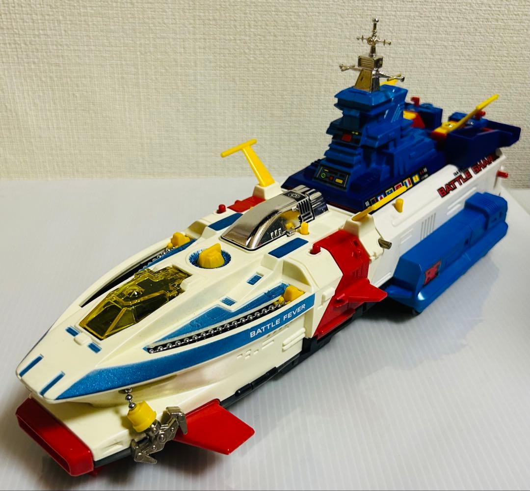 【バトルフィーバーJ】ＤＸバトルシャーク ＆バトルフィーバーロボ　セット