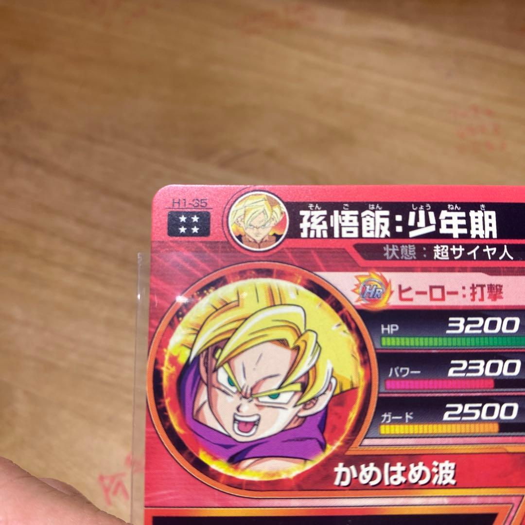 ドラゴンボールヒーローズ　孫悟飯:少年期