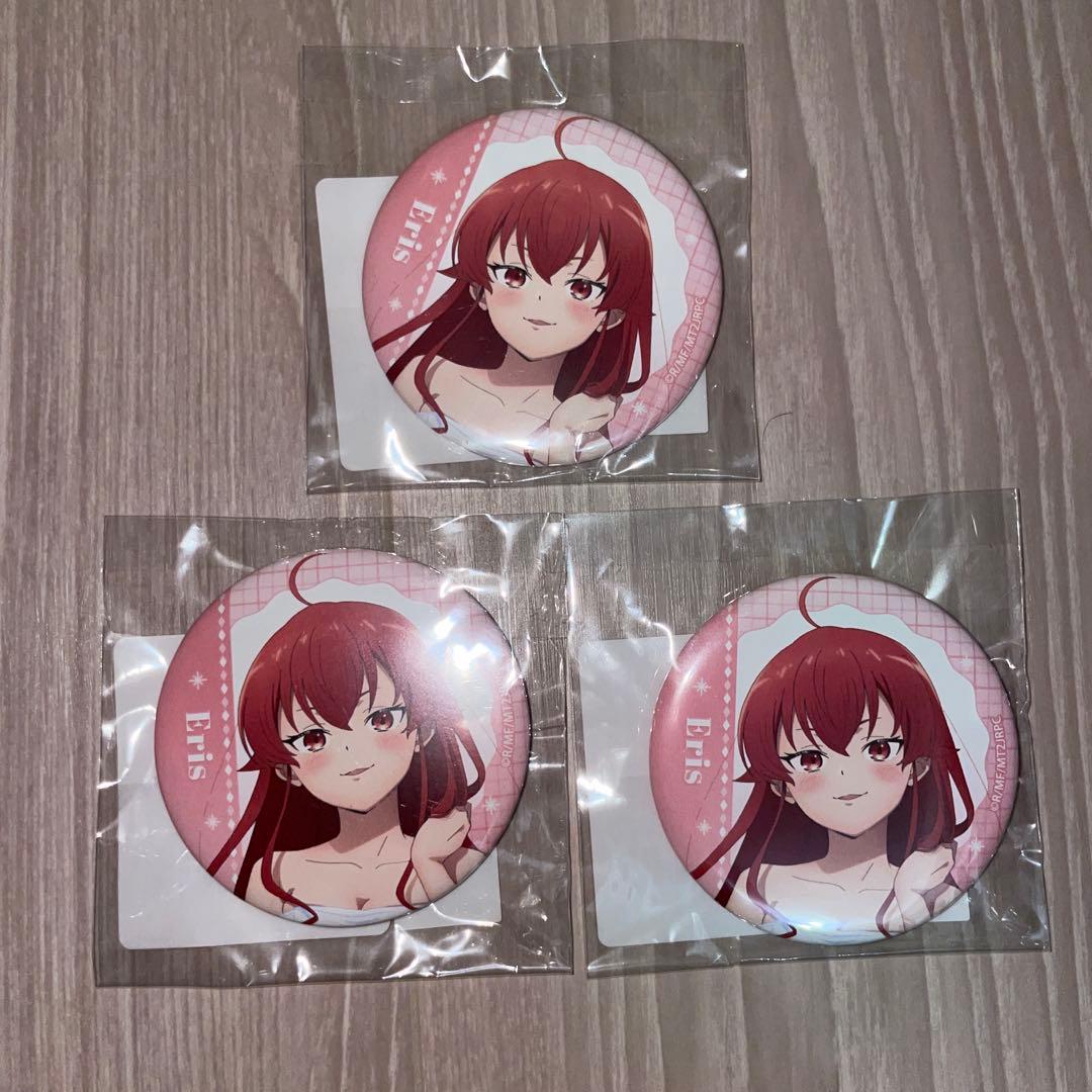 DMMスクラッチ 無職転生Ⅱ 缶バッジ エリス・ボレアス・グレイラット 3