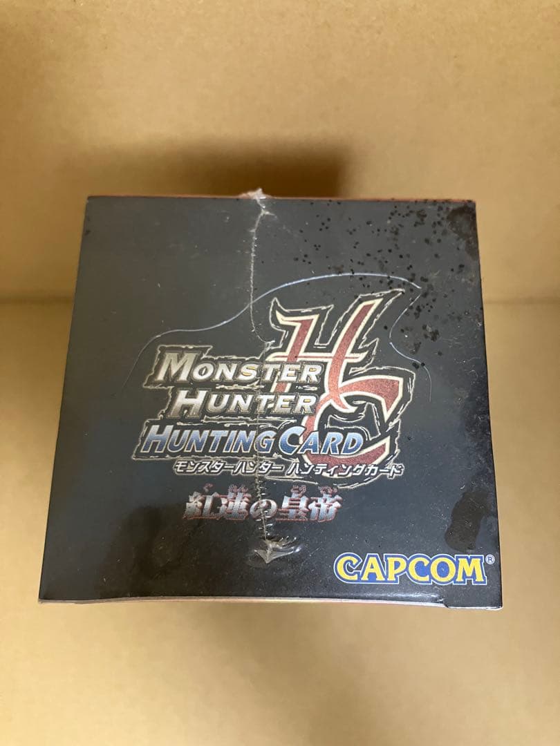 モンスターハンター　ハンティングカード　box 未開封　紅蓮の皇帝