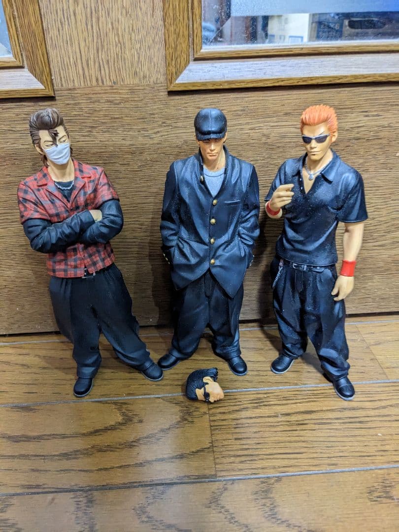 クローズ フィギュア 海老塚三人衆 桐島ヒロミ 本城俊明 杉原誠 桐島