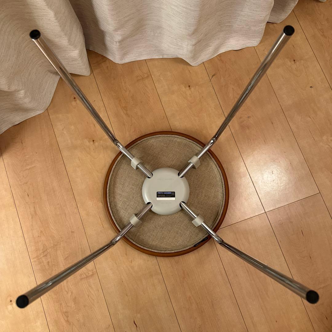 ドットスツール ワイルドレザー ウォルナット FRITZ HANSEN