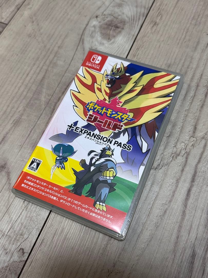 ポケットモンスター シールド ＋ エキスパンションパス（使用数回）