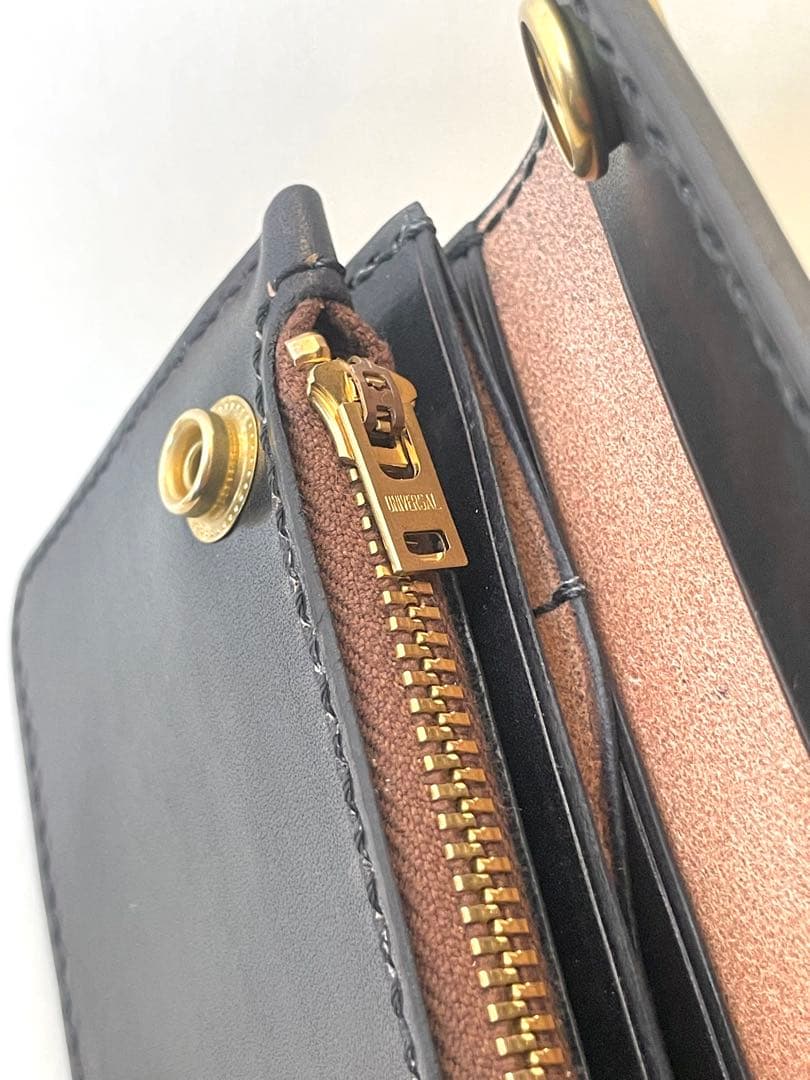 ロングトラッカーウォレット｜三層タイプ｜本革（牛革）ヌメ革 ×手縫い ×真鍮金具