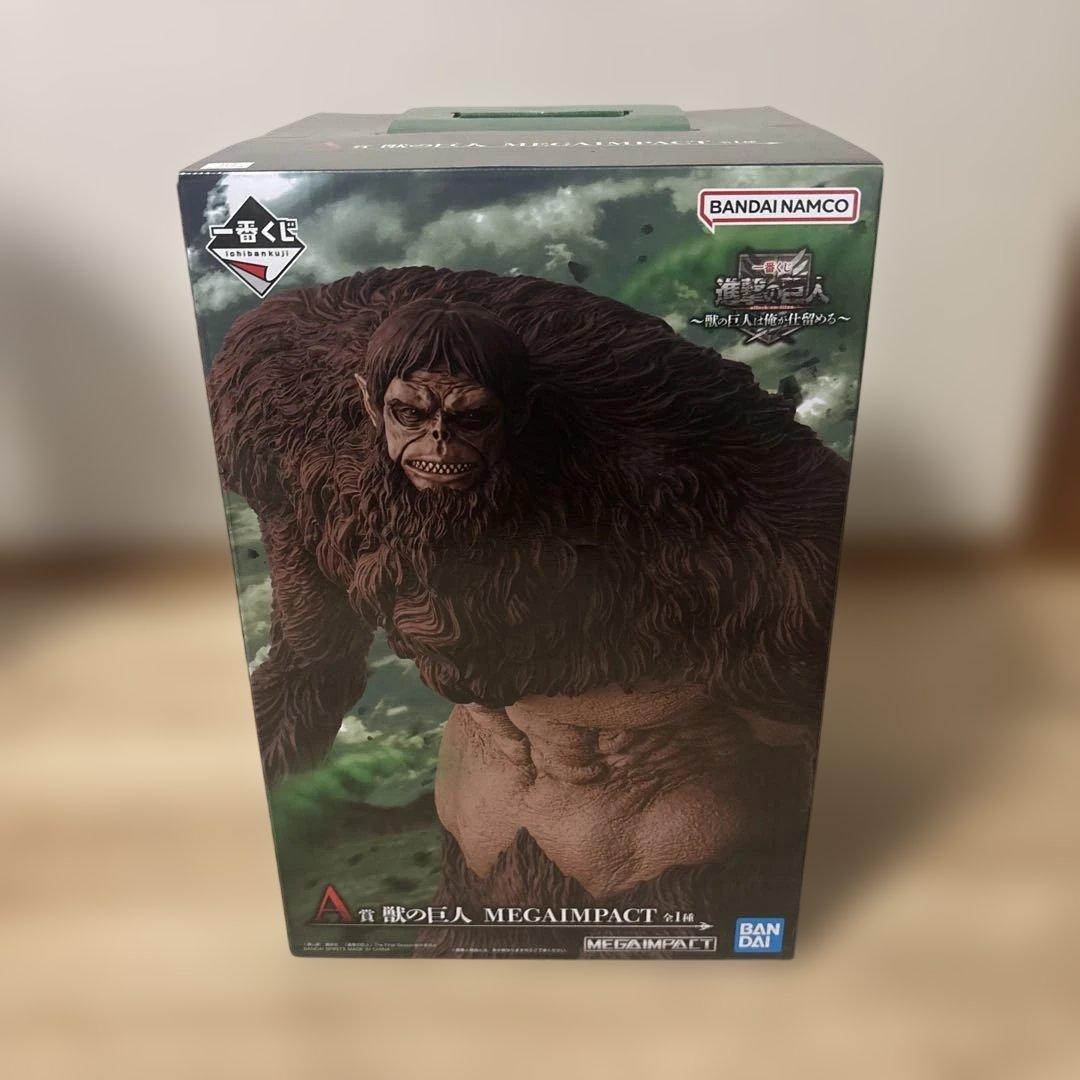 一番くじ 進撃の巨人 ～獣の巨人は俺が仕留める～ A賞 獣の巨人 - メルカリ