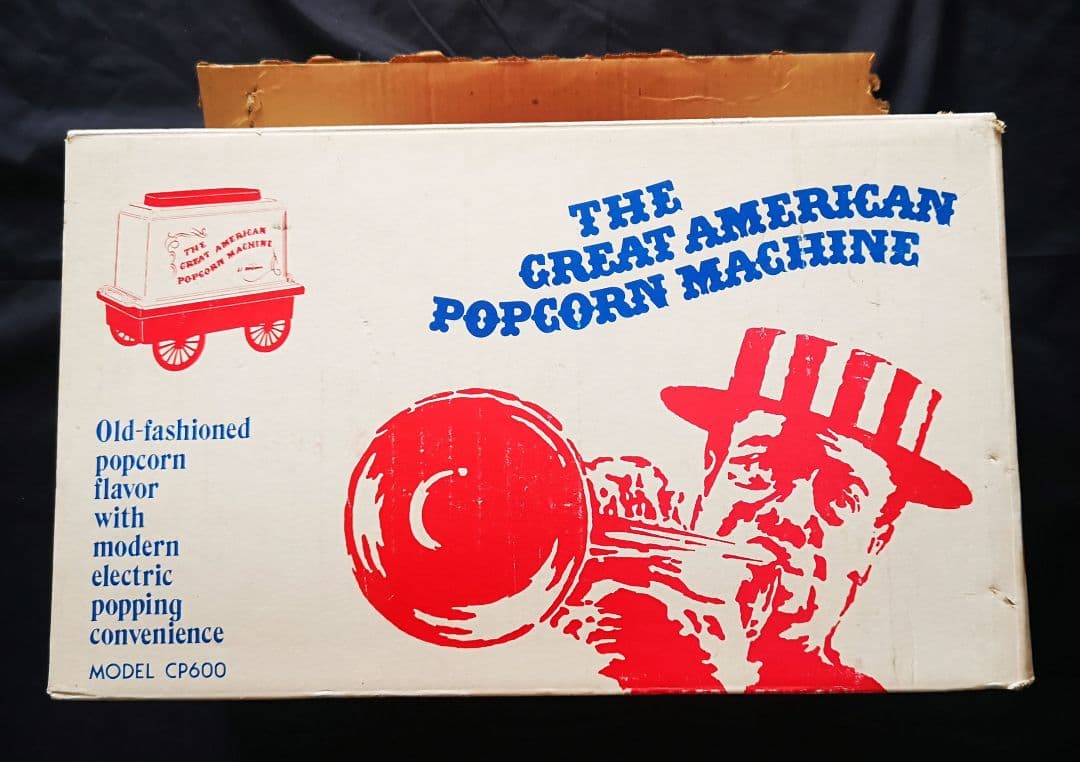 ♦️レトロ＆レア♦️ポップコーンマシーン 日本東通工業(株)「末組立品」