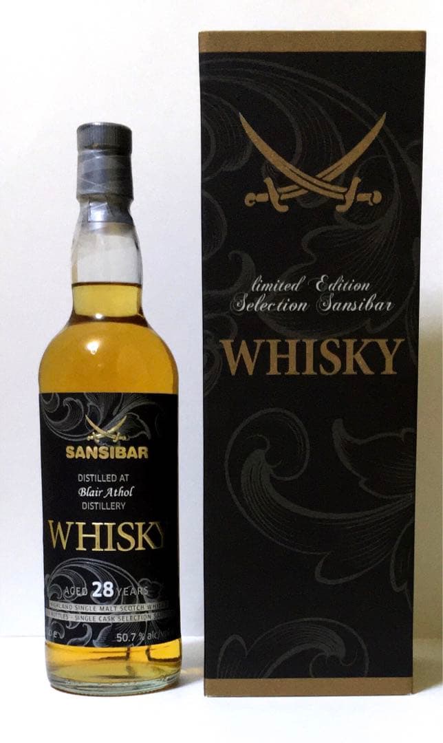 ザンジバー ブレアソール28年 1988 バーボンバレル 限定品 0000000000