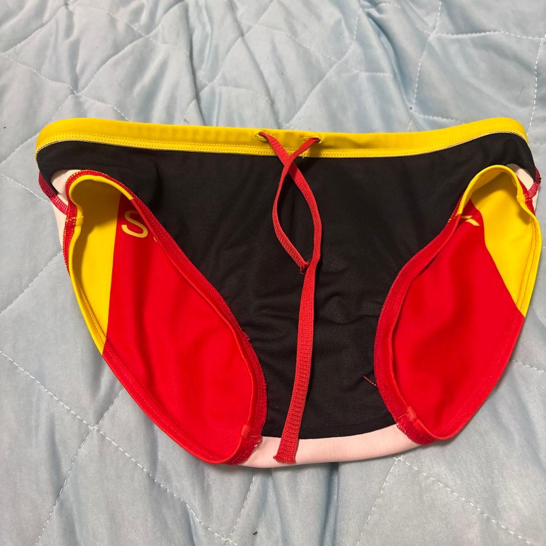 Lifesaving Japan GUARD 競泳水着 赤/黄色