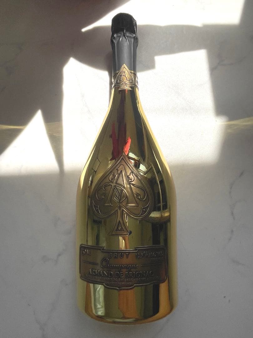 新品未開封 Armand de Brignac ゴールドシャンパン 750ml