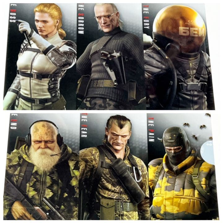 激レア メタルギア ソリッド3d スネークイーター クリアファイル