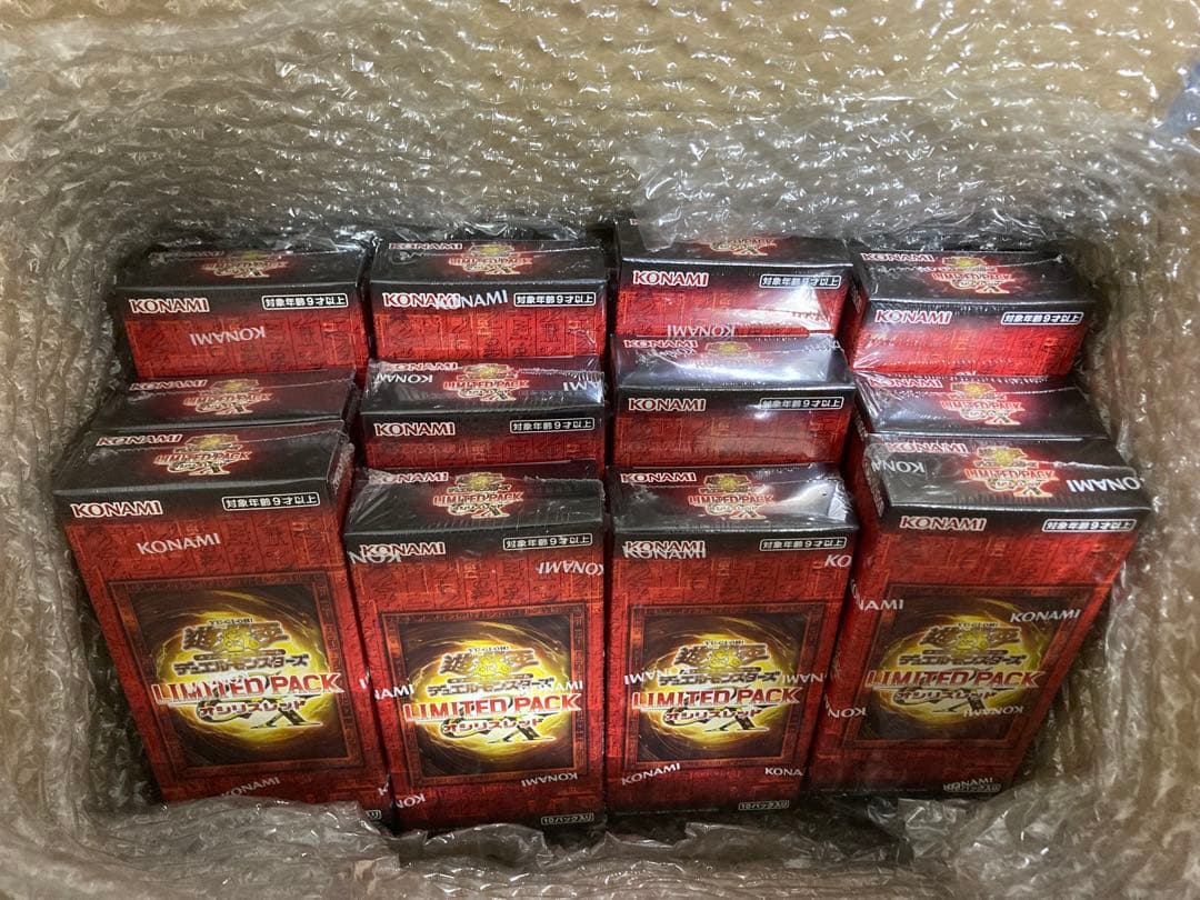 遊戯王 LIMITED PACK GX オシリスレッド　12BOXセット コナミスタイル|KONAMIの公式通販サイト | 【2025年9月より順次お届け