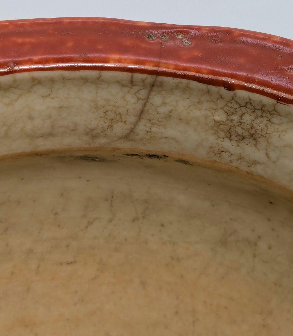 大正～昭和初期 赤絵香炉 香道具 仏具 お香 アロマグッズ 香爐 置物 色絵付け