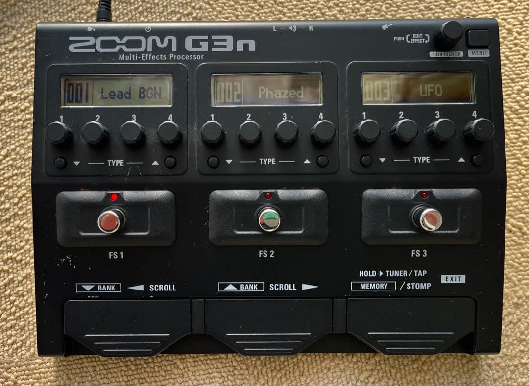 ギター TomoZOOM G3n