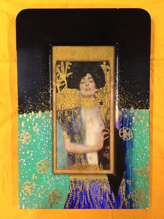 複写画】グスタフ クリムト 「ユディト」