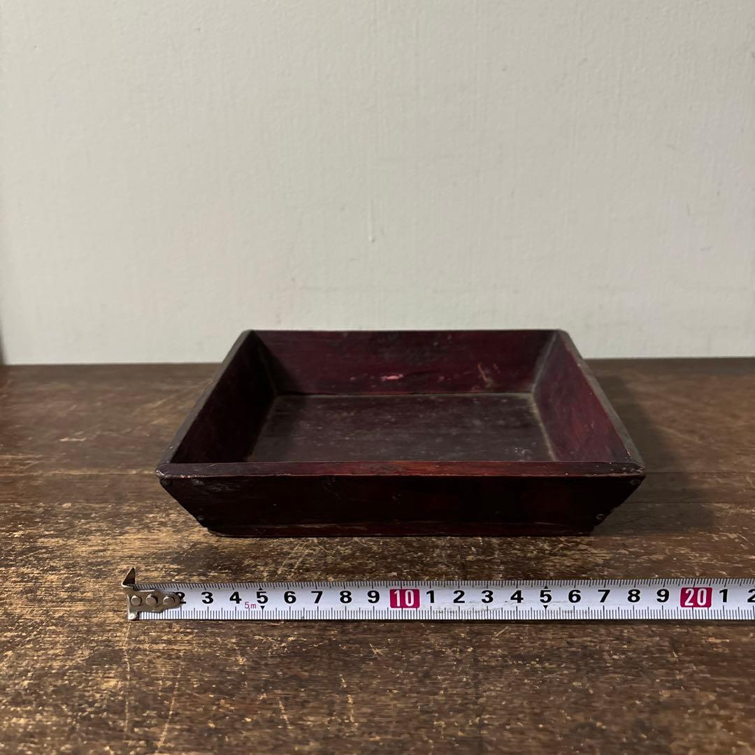 李朝 朝鮮王朝時代 祭祀の器 木皿 1点 ③ アンティーク 韓国骨董 古道具