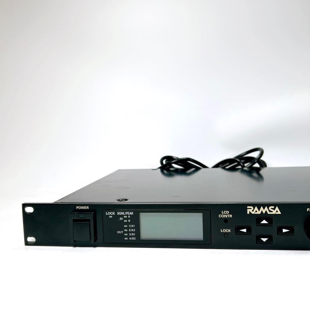 【美品】RAMSA デジタルマルチイコライザー WZ-DM35 2way①