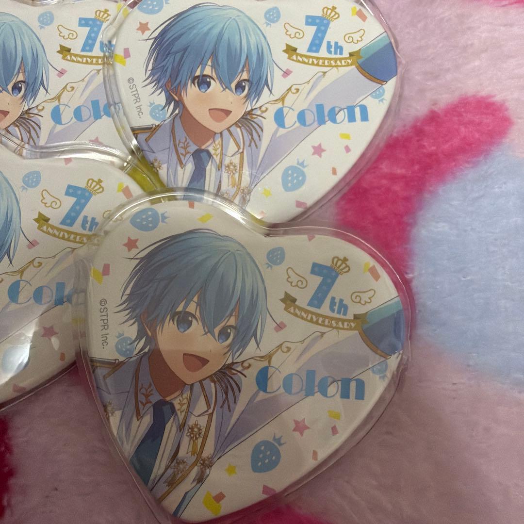 Colon 7周年記念 ハート型バッジ 53個セット