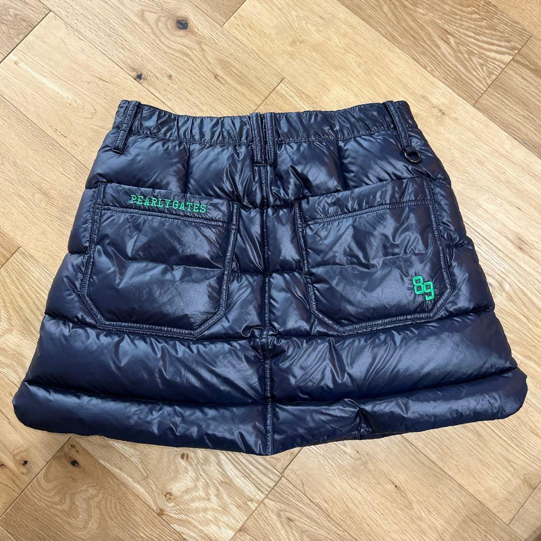 値下【極美品】PEARLY GATES ダウンスカート ゴルフウェア