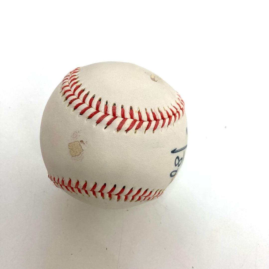 B125-37 日本ハム ファイターズ 監督　高田繁　他直筆サインボール