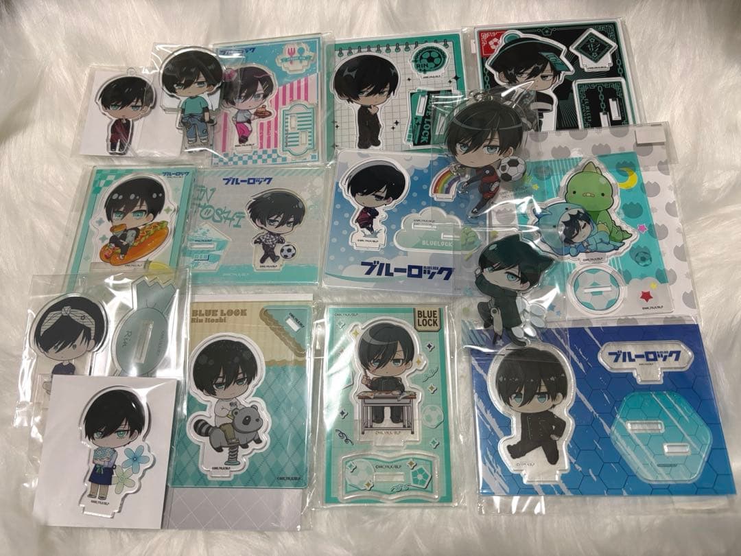 ブルーロック 糸師凛 ミニキャラ グッズ まとめ売り