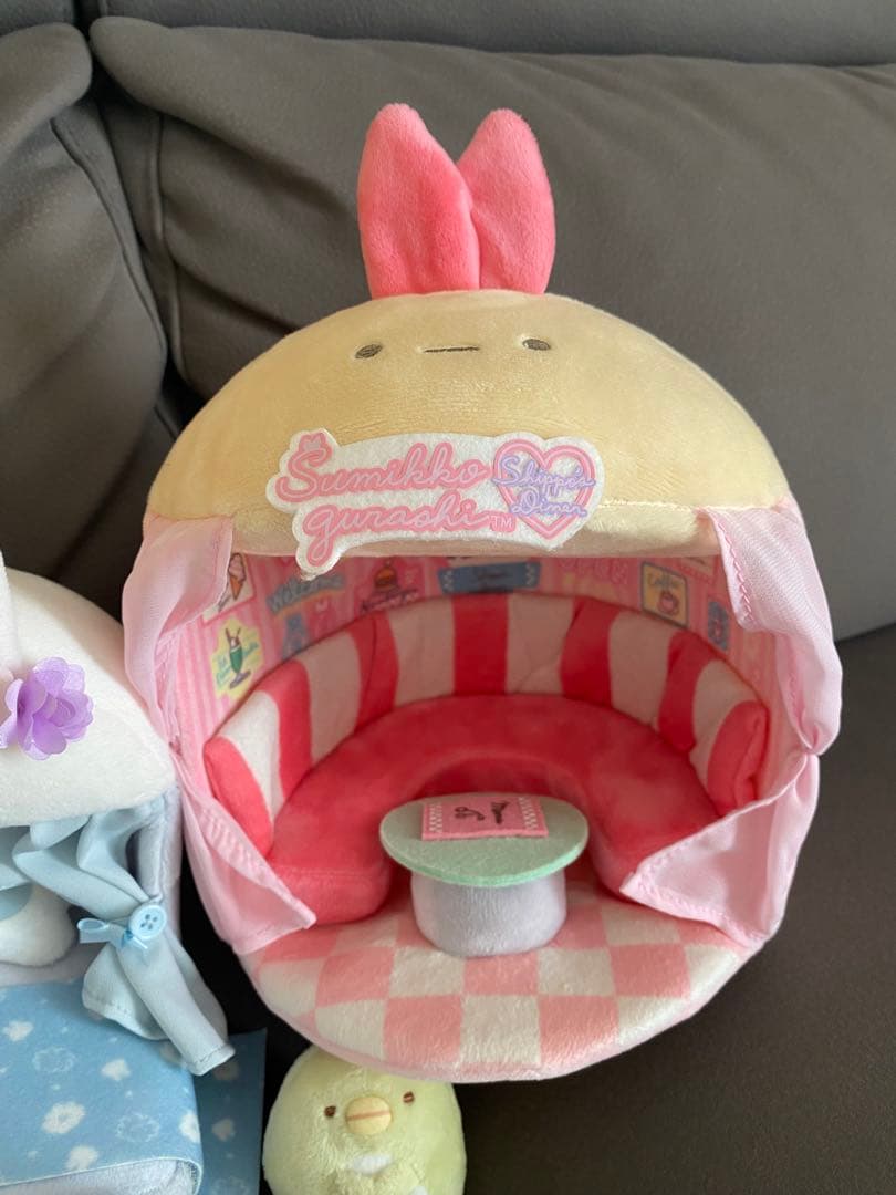 すみっこぐらし 手のりぬいぐるみ、ドールハウス まとめ売り