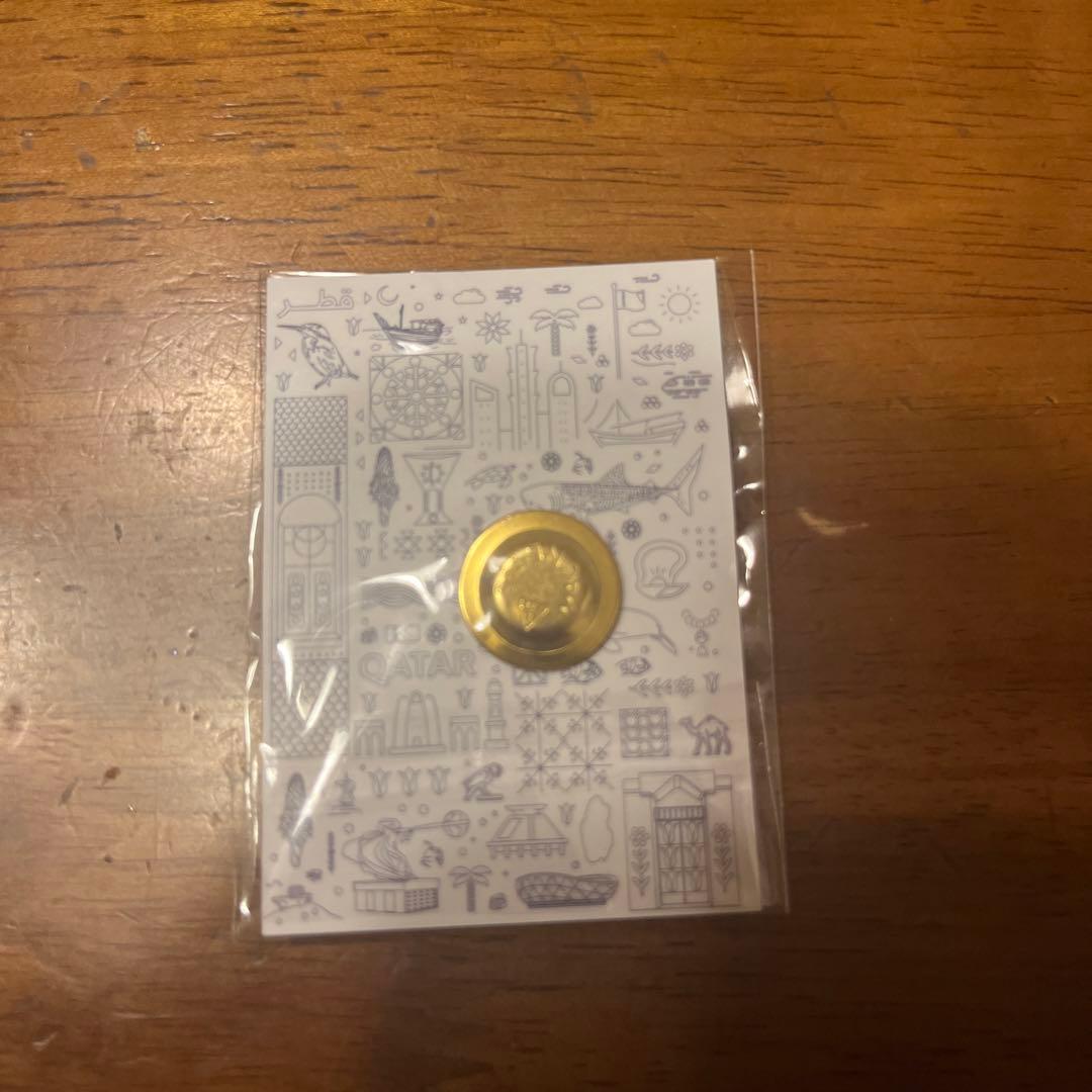 限定品】大阪 関西 万博 カタール パビリオン マグネット ピンバッジ