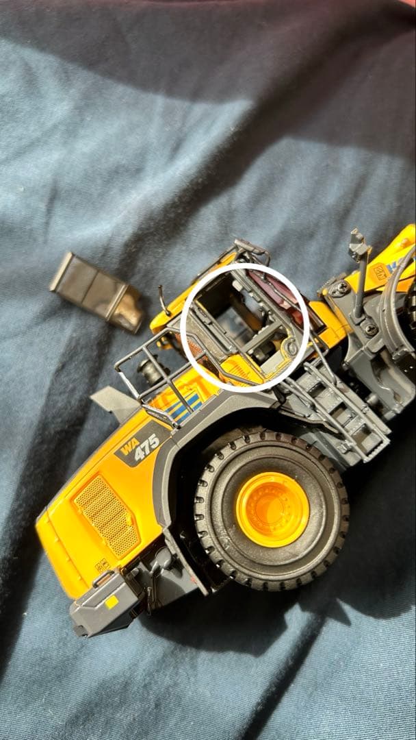 レア⭐︎訳あり大特価　コマツ WA475-10 フィギュア