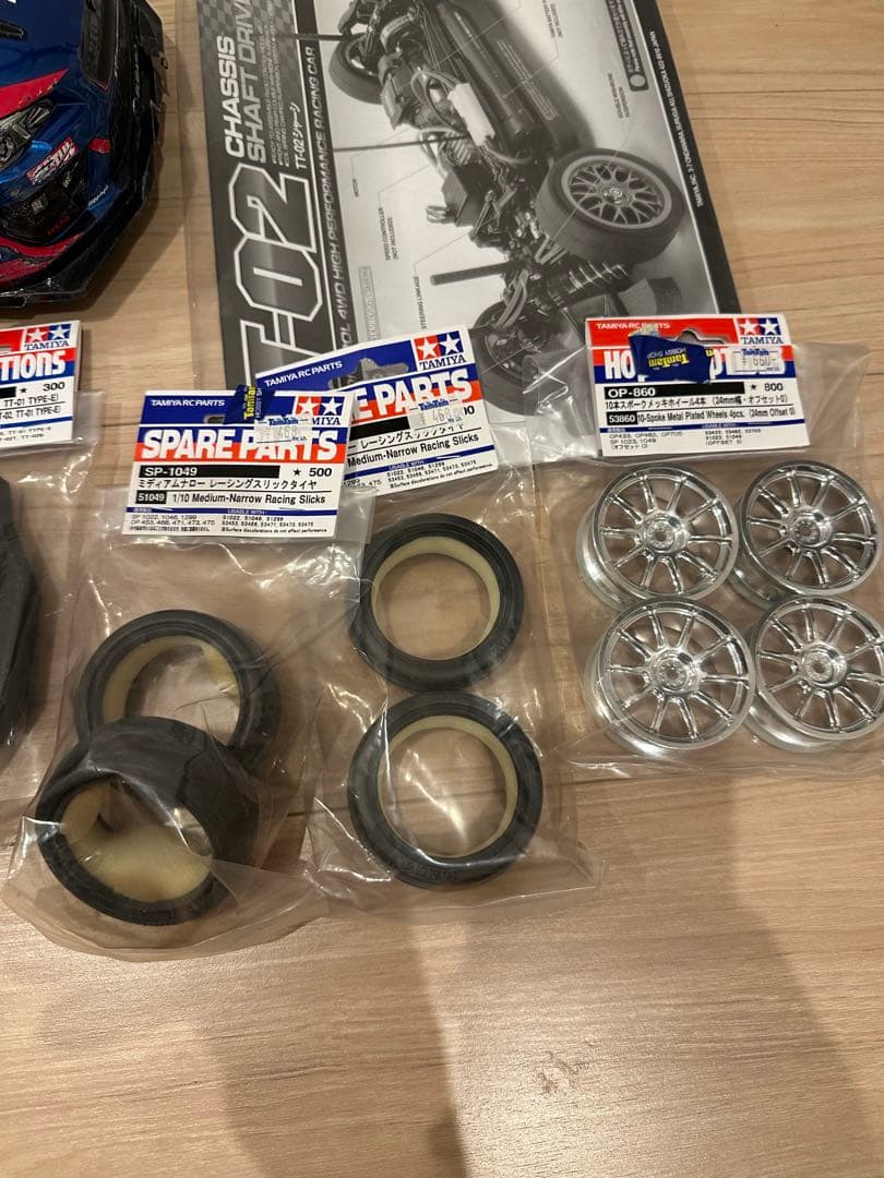 ラジコン　タミヤ　XB SUBARU WRX STI NBR 完成品