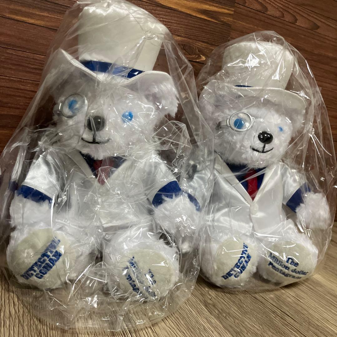 おまけ付き 名探偵コナン テディベア 怪盗キッド2個