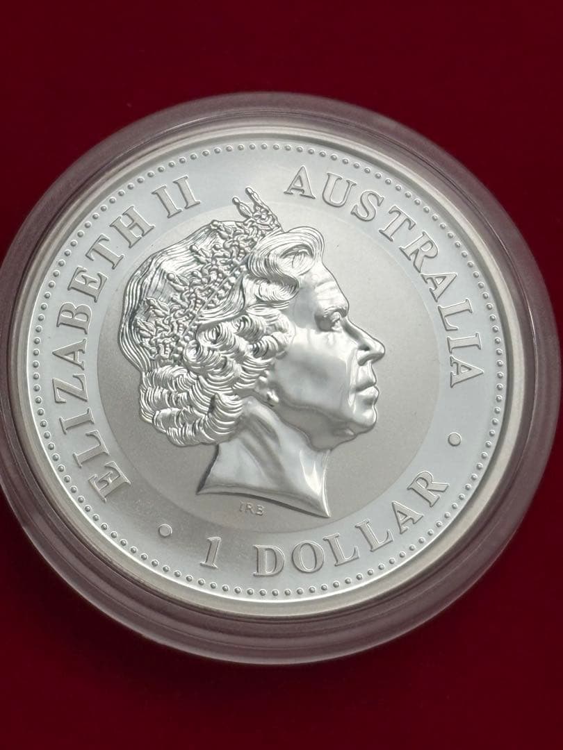 純銀 1オンス silver.999 2004年 銀貨 コイン - メルカリ