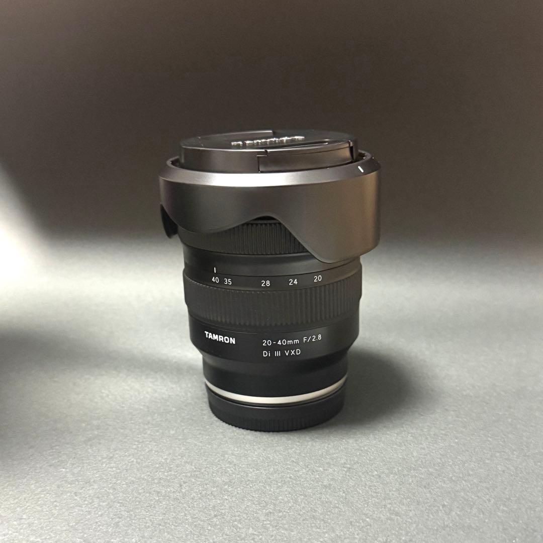 25年8月購入】TAMRON 20-40mm F/2.8 Di III