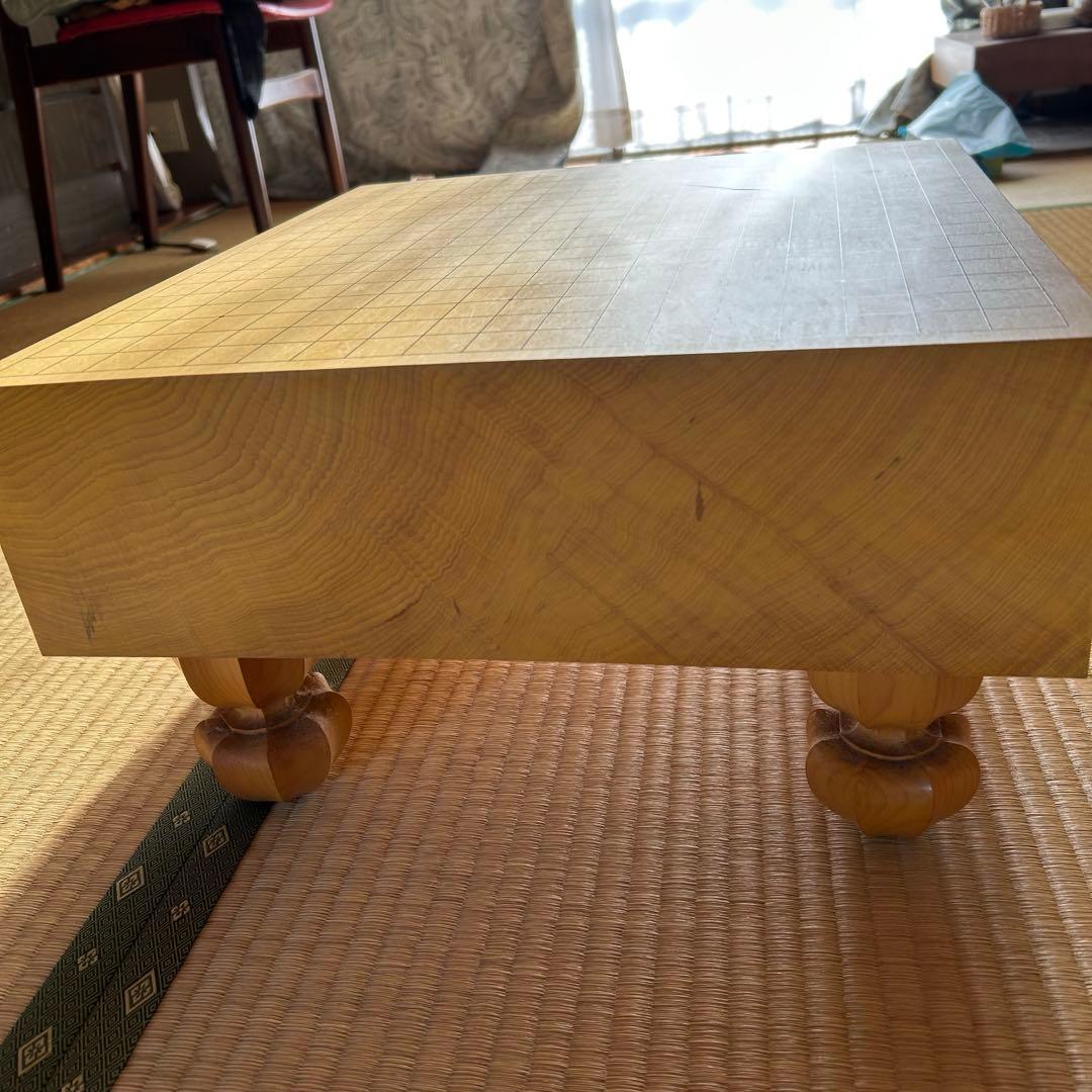 脚付き 囲碁盤 碁石