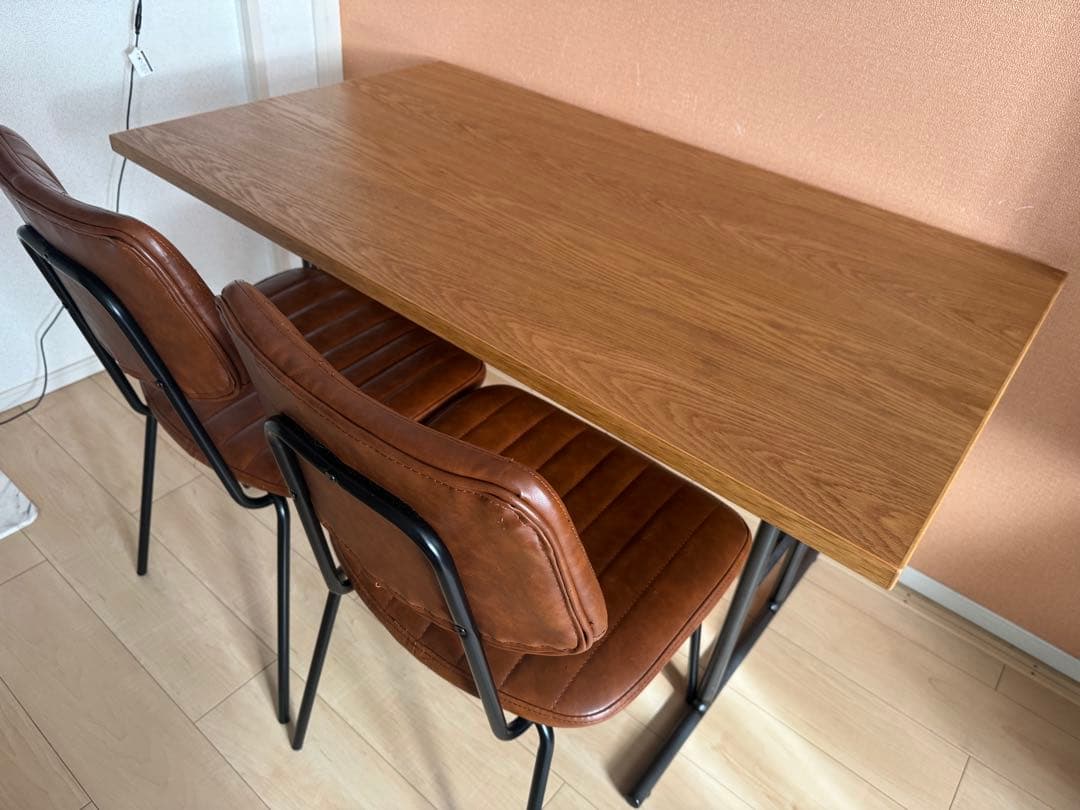 大幅値下げ‼️木製ダイニングテーブル〔引取限定）