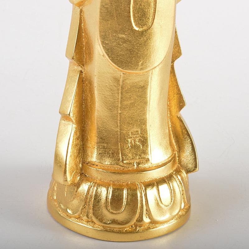 仏教美術　銅鍍金　慈眼院千体観音像　仏像　置物　共箱　C　R6876