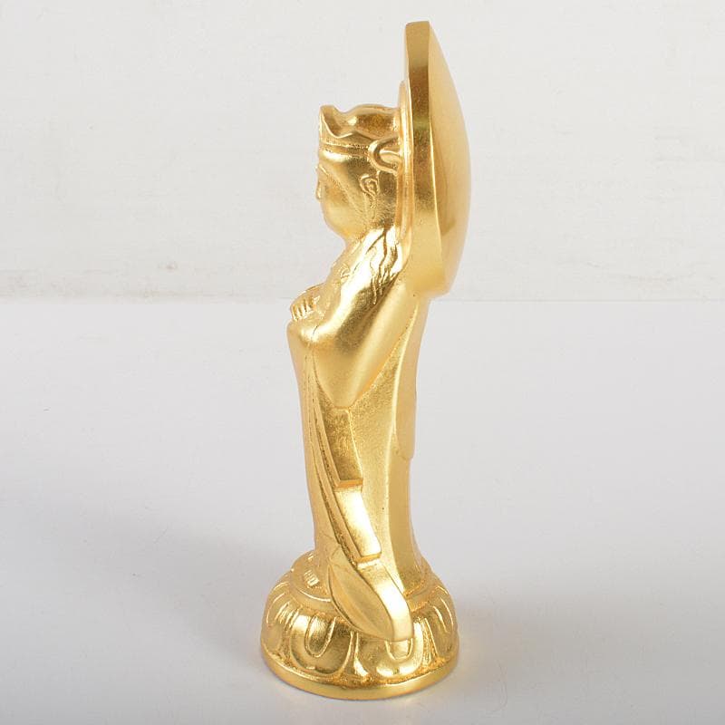 仏教美術　銅鍍金　慈眼院千体観音像　仏像　置物　共箱　C　R6876