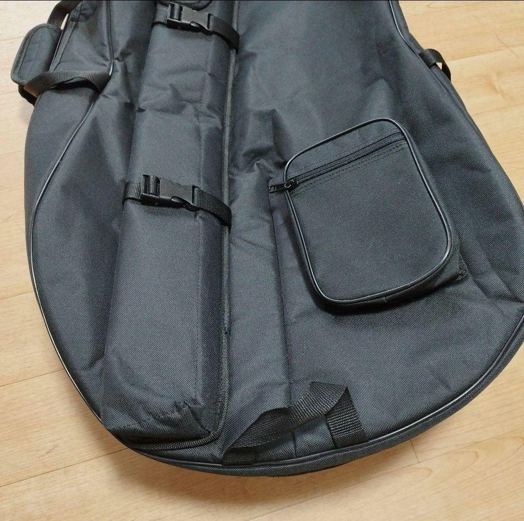 チェロ　ソフトケース　フルサイズ　黒