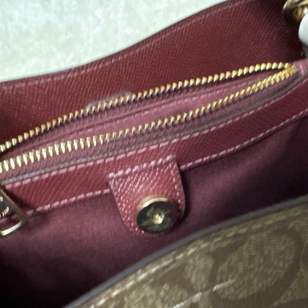 coach コーチ アウトレット 2way ショルダーバッグ シグネチャー柄