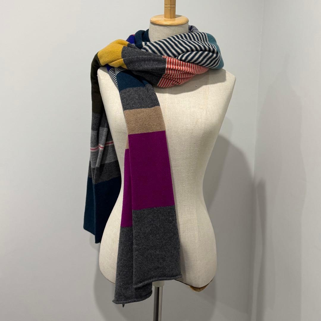 AGNONA アニオナ カシミヤ マフラー カラフル