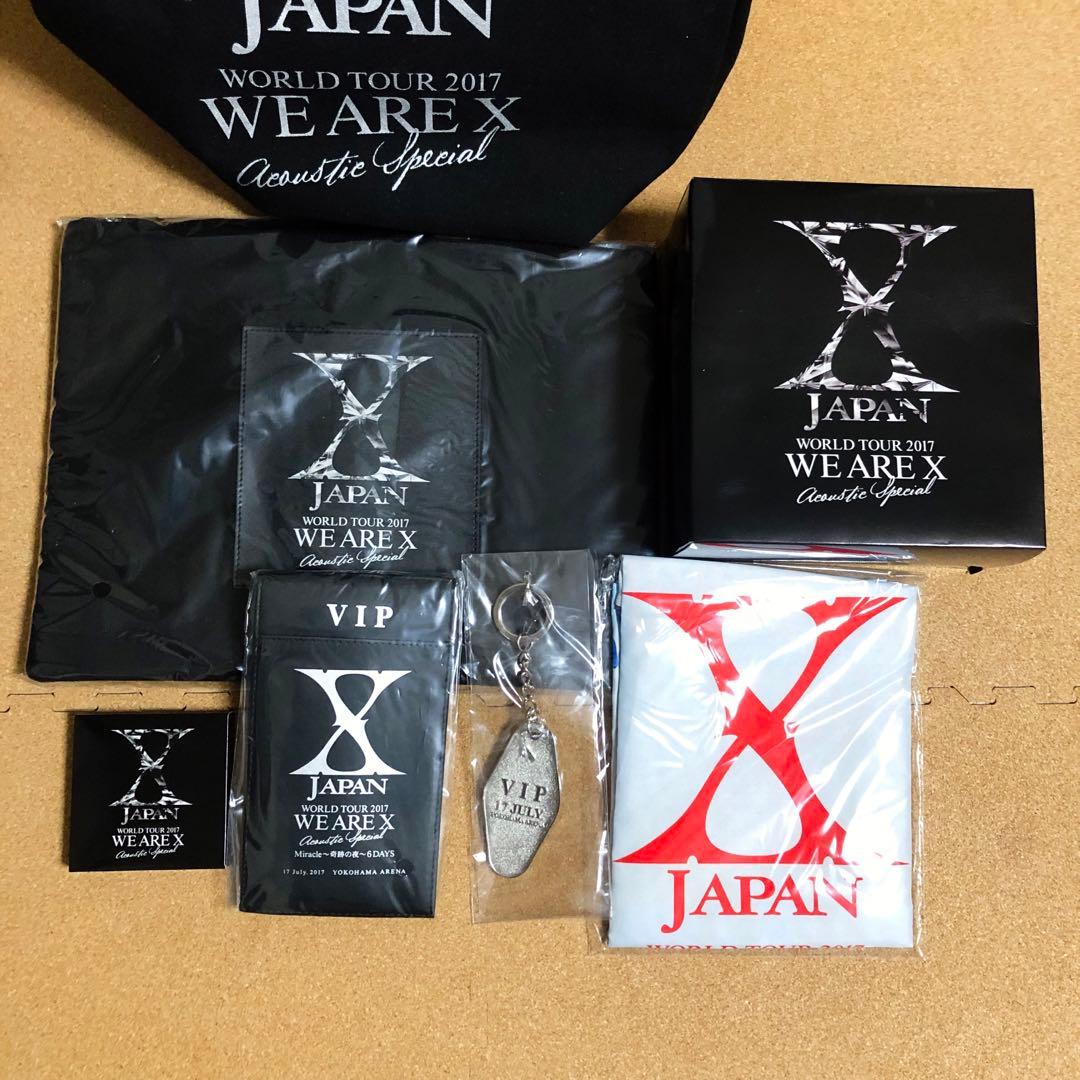 XJAPAN 7/17VIPプラチナ限定グッズ+デイリーTシャツ 奇跡の夜 - メルカリ