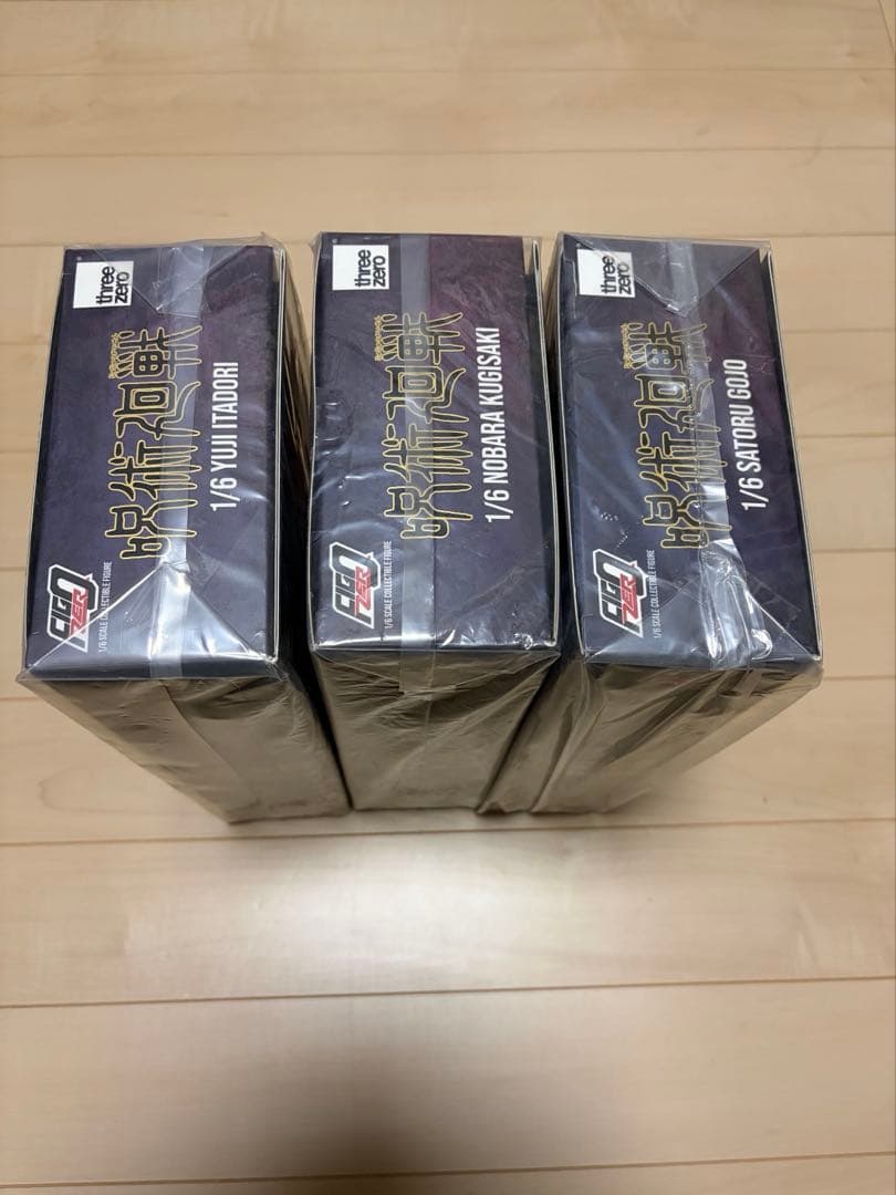 新品 スリーゼロ 呪術廻戦 虎杖 釘崎 五条 threezero