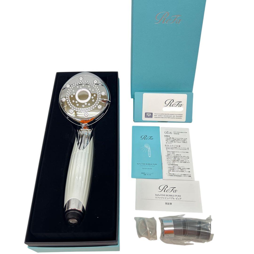 ☆□未使用　 ReFa RS-AM-02B シャワーヘッド リファ MTG RS-AM-02B ReFa FINE BUBBLE PURE ファインバブルピュア シャワー